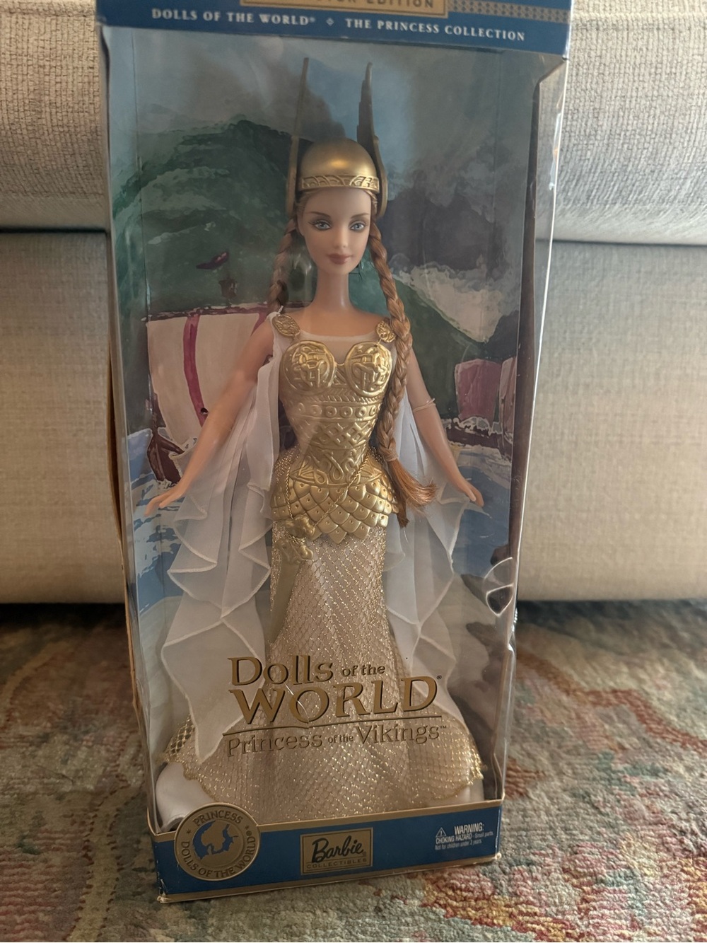Barbie Dolls of the World Princess of the Vikings Gold & White Barbie